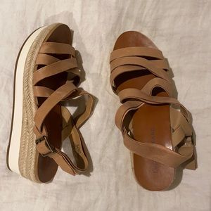 Lucky Brand Platform Sandals